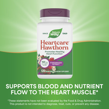 <{%MAIN3_6690%}>Nature's Way® | HeartCare Hawthorn Standardized Extract