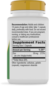<{%360IMAGE1_41091%}>Nature's Way® | Zinc Chelate - right side of pack
