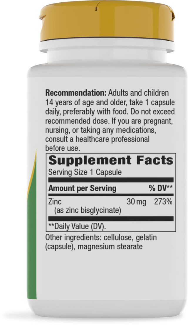 <{%360IMAGE1_41091%}>Nature's Way® | Zinc Chelate - right side of pack