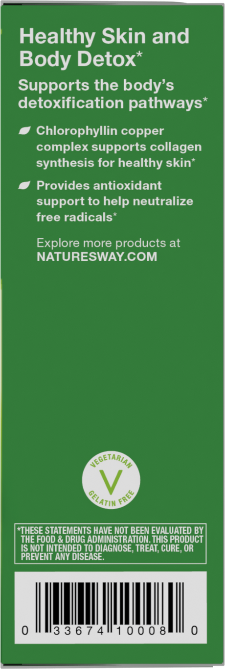 <{%360IMAGE2_10008%}>Nature's Way® | Chlorofresh Chlorophyll Drops - right side of pack