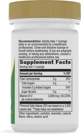 <{%360IMAGE1_40440%}>Nature's Way® | Vitamin B12 Lozenges High Potency - right side of pack