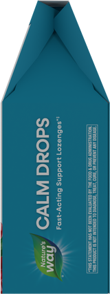 <{%360IMAGE3_14983%}>Nature's Way® | Calm Drops Lozenges - left side of pack