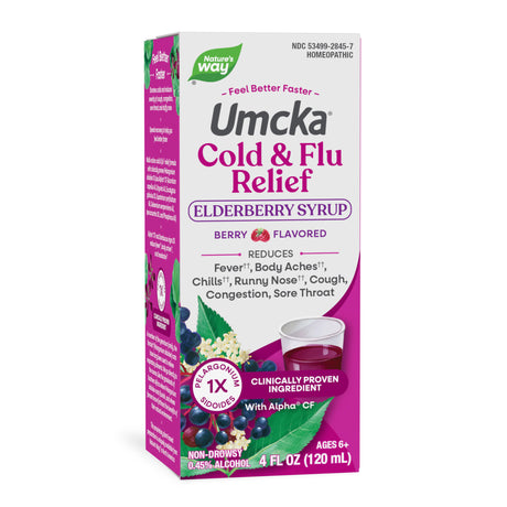 <{%MAIN6_15845%}>Nature's Way® | Umcka Cold & Flu Relief Elderberry Syrup