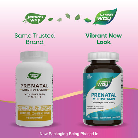 <{%MAIN1_45130%}>Nature's Way® | Prenatal Multivitamin - package updates old to new