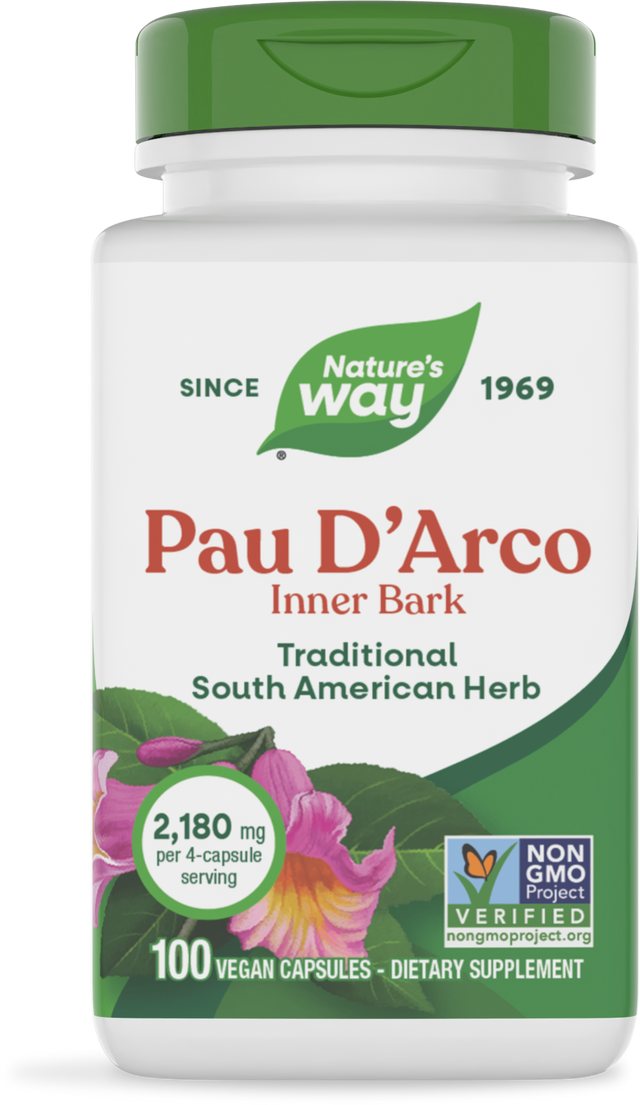 <{%PRIMARY_15450%}>Nature's Way® | Pau d'Arco Inner Bark, 100 capsules