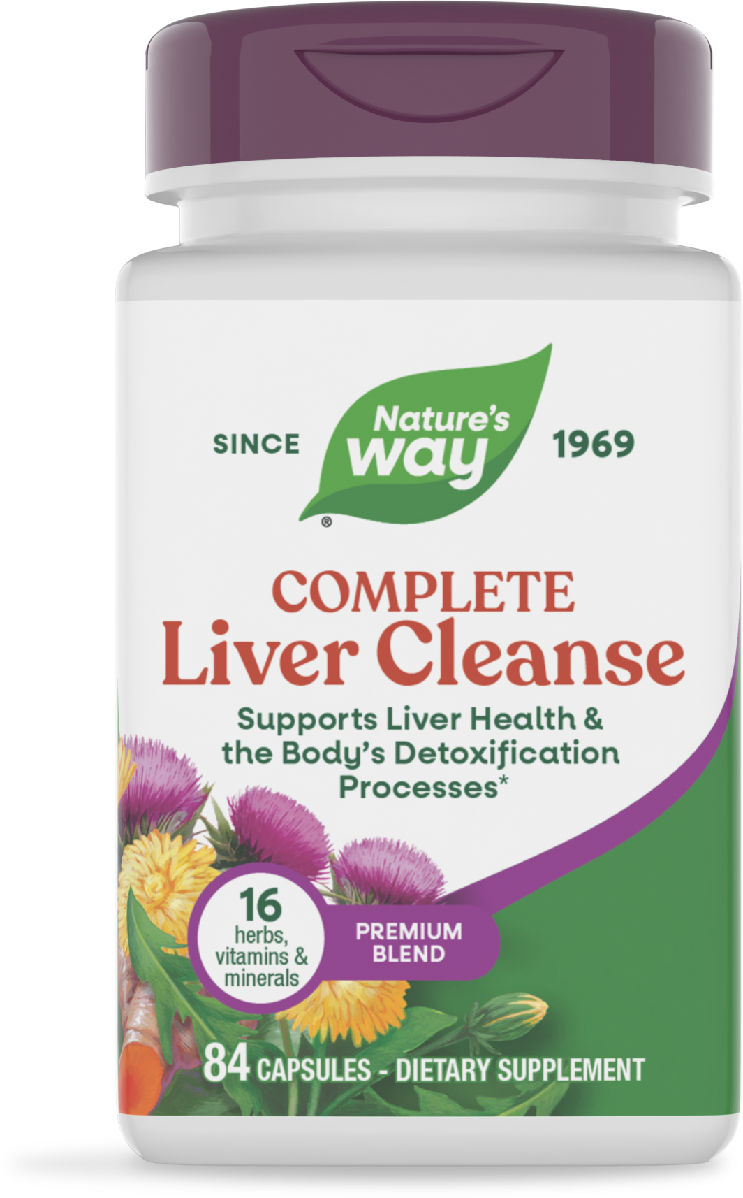 <{%PRIMARY_01315%}>Nature's Way® | Complete Liver Cleanse, 84 capsules