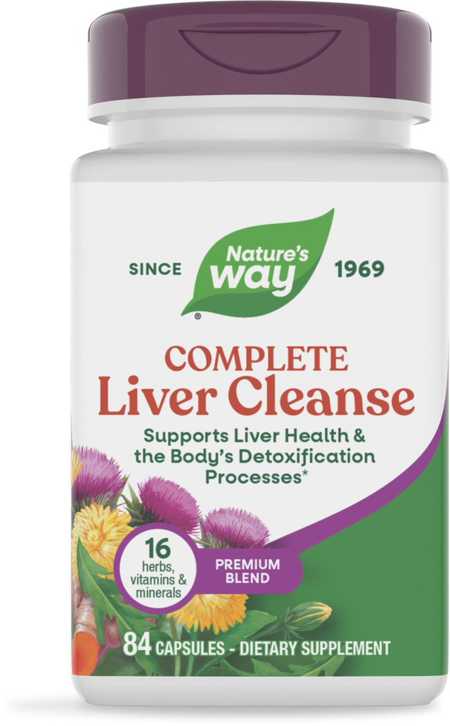 <{%PRIMARY_01315%}>Nature's Way® | Complete Liver Cleanse, 84 capsules