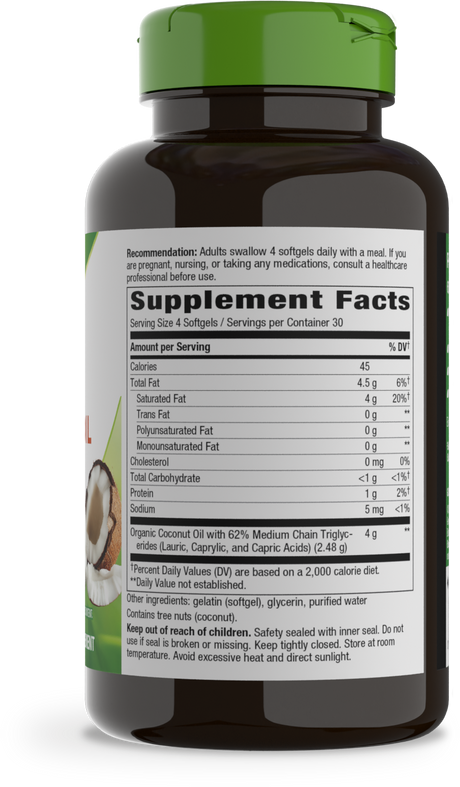 <{%360IMAGE1_10009%}>Nature's Way® | Coconut Oil - right side of pack