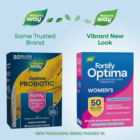 <{%MAIN1_10336%}>Nature's Way® | Fortify Optima Women's Advanced Care Probiotic