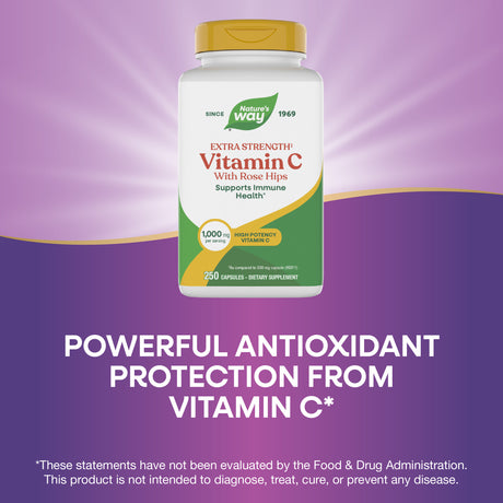 <{%MAIN3_40313%}>Nature's Way® | Vitamin C with Rose Hips Extra Strength
