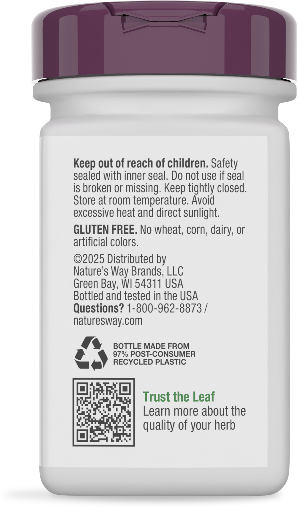 <{%360IMAGE3_14537%}>Nature's Way® | Pepogest (Peppermint Oil) - back of pack