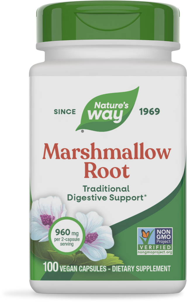 <{%PRIMARY_14800%}>Nature's Way® | Marshmallow Root, 100 capsules