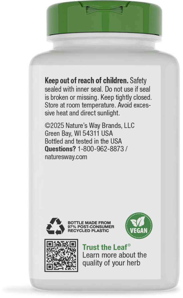 <{%360IMAGE3_13508%}>Nature's Way® | Siberian Eleuthero Root - back of pack