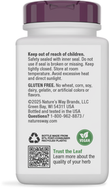 <{%360IMAGE7_61600%}>Nature's Way® | Ginkgo - back of pack