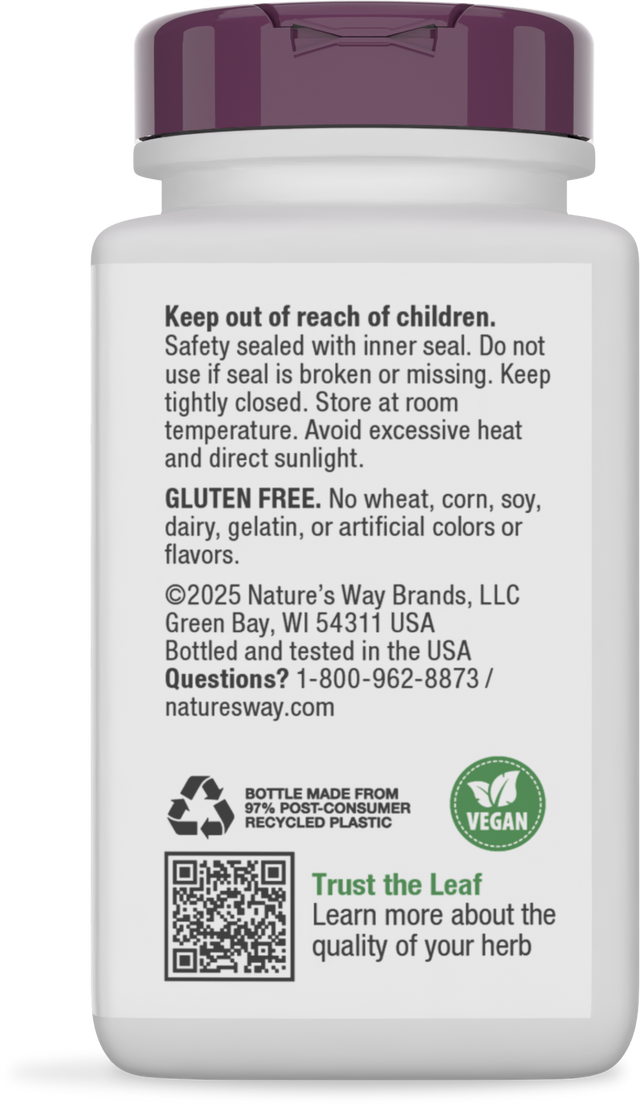 <{%360IMAGE7_61600%}>Nature's Way® | Ginkgo - back of pack