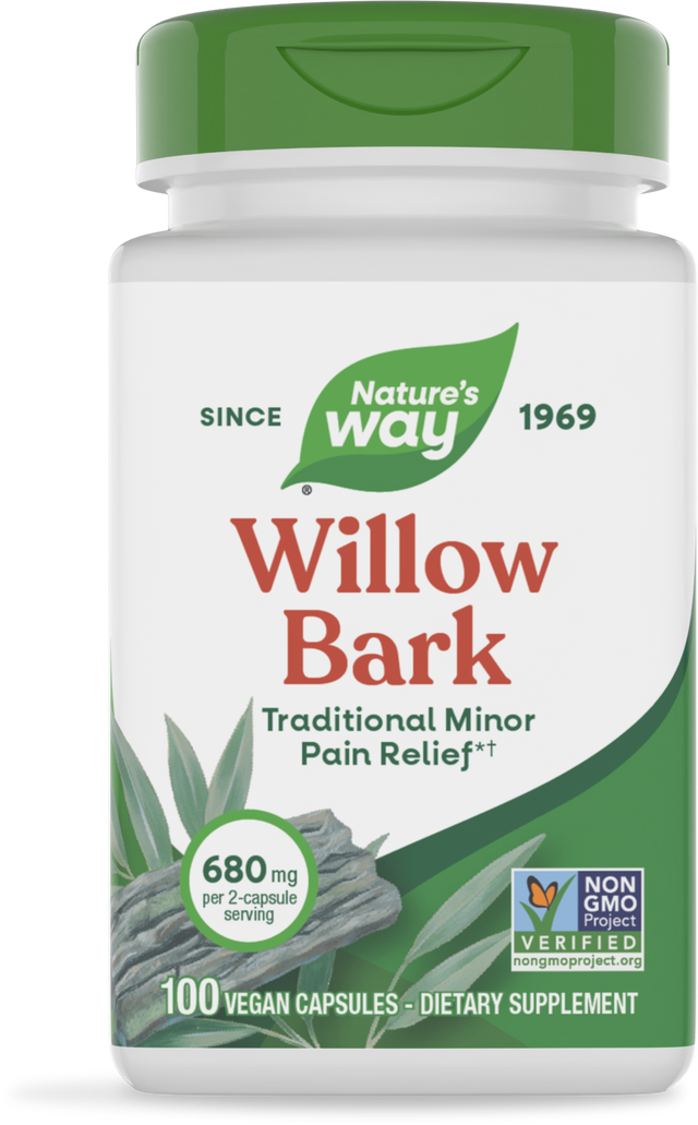 <{%PRIMARY_17850%}>Nature's Way® | Willow Bark, 100 capsules