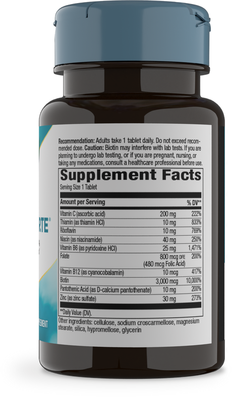 <{%360IMAGE1_214008%}>Nature's Way® | Biotin Forte - right side of pack