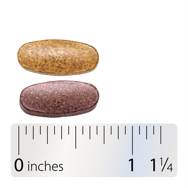 <{%360IMAGE4_07236%}>Nature's Way® | AM/PM PeriMenopause Formula - Tablet and ruler