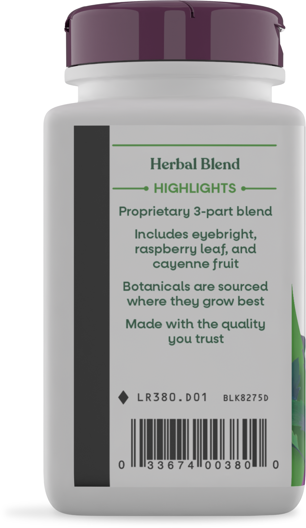 <{%360IMAGE2_380%}>Nature's Way® | Eyebright Premium Blend - left side of pack