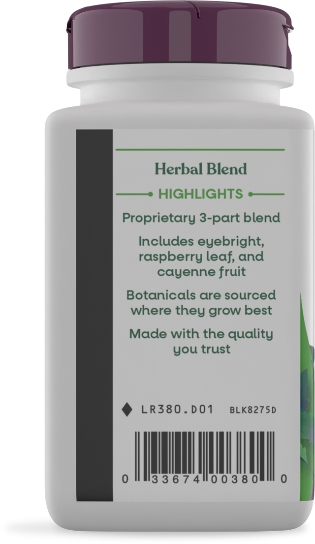<{%360IMAGE2_380%}>Nature's Way® | Eyebright Premium Blend - left side of pack