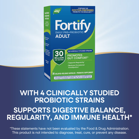<{%MAIN3_10294%}>Nature's Way® | Fortify 30 Billion Daily Probiotic