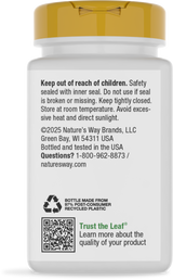<{%360IMAGE7_40312%}>Nature's Way® | Vitamin C with Rose Hips Extra Strength - back of pack