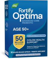 <{%PRIMARY_10762%}>Nature's Way® | Fortify Optima Adult 50+ Advanced Care Probiotic, 30 capsules