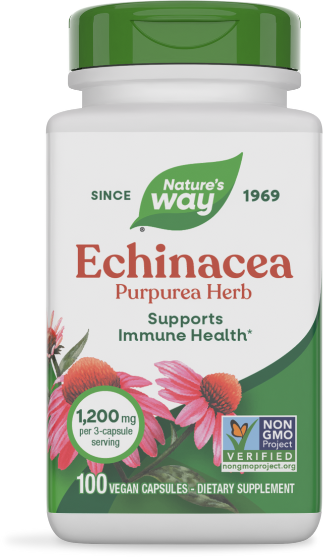 <{%PRIMARY_12400%}>Nature's Way® | Echinacea, 100 capsules