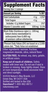 <{%360IMAGE1_14001%}>Nature's Way® | Sambucus Immune Lozenges - right side of pack