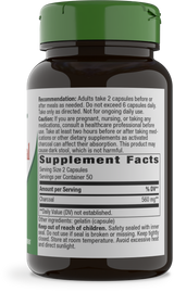 <{%360IMAGE4_2070%}>Nature's Way® | Activated Charcoal - right side of pack