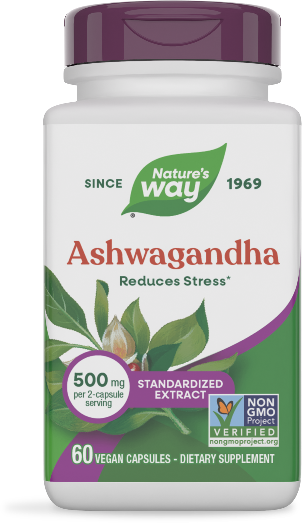 <{%PRIMARY_15387%}>Nature's Way® | Ashwagandha, 60 capsules