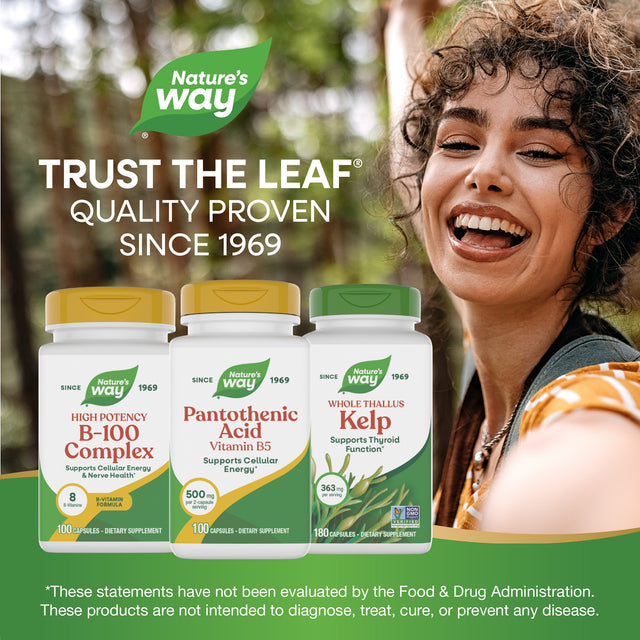 <{%MAIN5_40491%}>Nature's Way® | Pantothenic Acid Vitamin B5