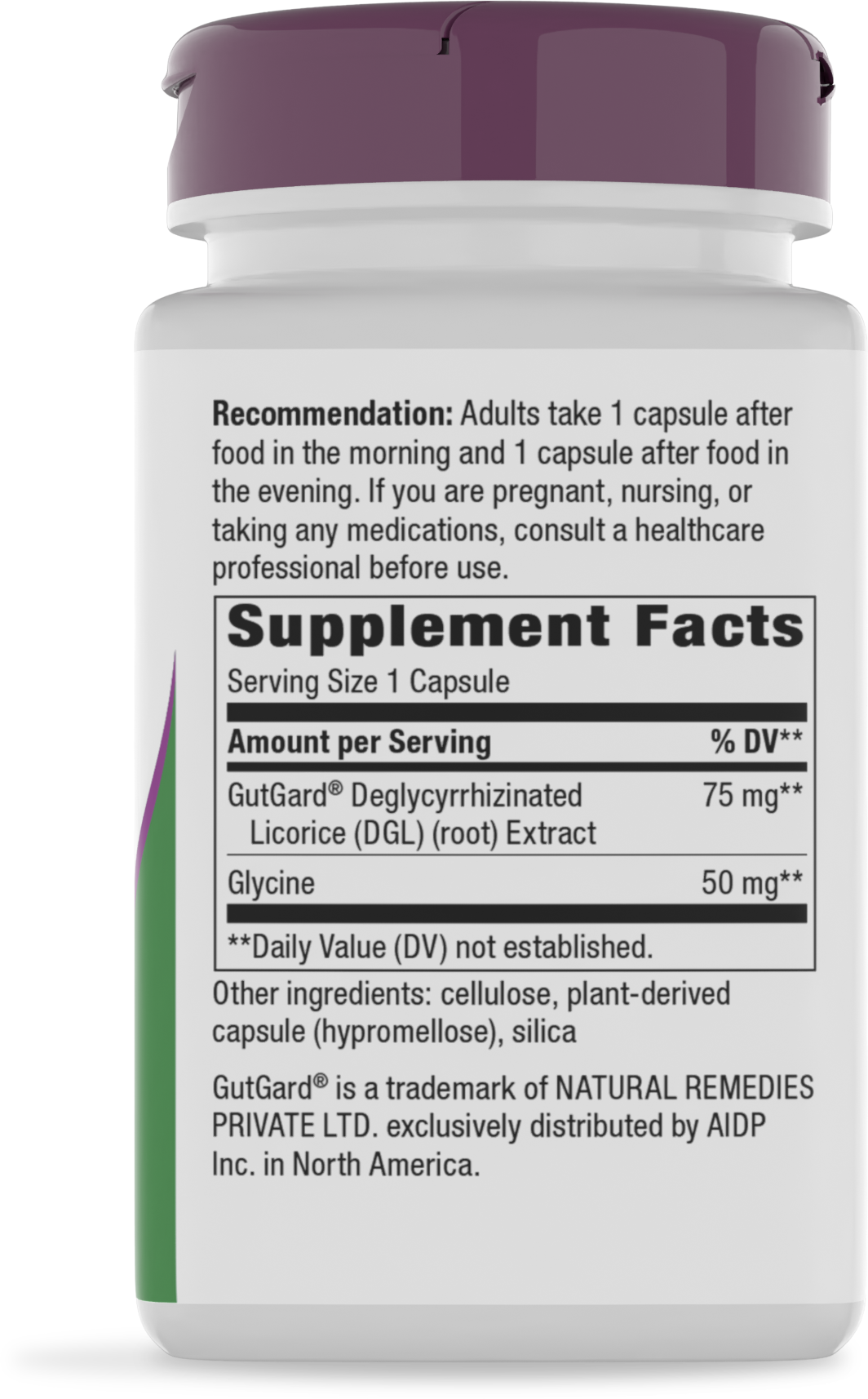 <{%360IMAGE1_12915%}>Nature's Way® | DGL Ultra Premium Extract - right side of pack