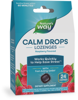 <{%PRIMARY_14970%}>Nature's Way® | Calm Drops Lozenges, 24 lozenges, Raspberry