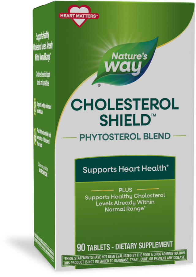 <{%PRIMARY_05519%}>Nature's Way® | Cholesterol Shield, 90 tablets