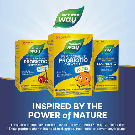 <{%MAIN11_14242%}>Nature's Way® | Primadophilus Kids Probiotic Chewables