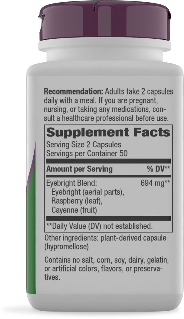 <{%360IMAGE1_380%}>Nature's Way® | Eyebright Premium Blend - right side of pack