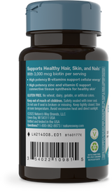 <{%360IMAGE2_214008%}>Nature's Way® | Biotin Forte - left side of pack