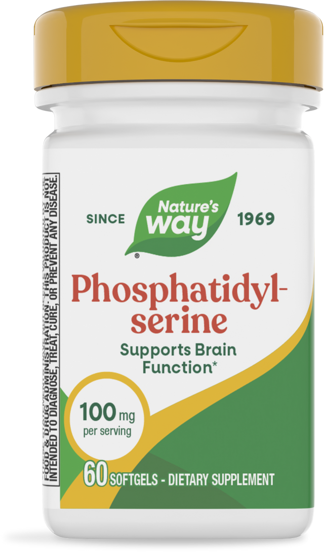 <{%PRIMARY_45161%}>Nature's Way® | Phosphatidylserine, 60 softgels
