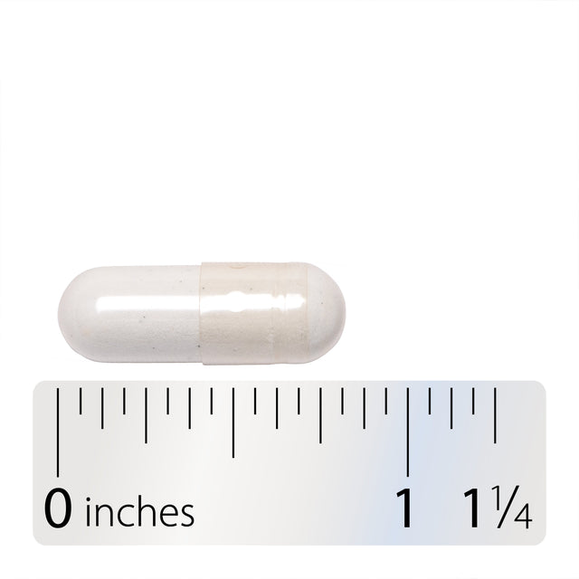 <{%360IMAGE4_41021%}>Nature's Way® | GTF Chromium Glucose Tolerance Factor - Capsule and ruler
