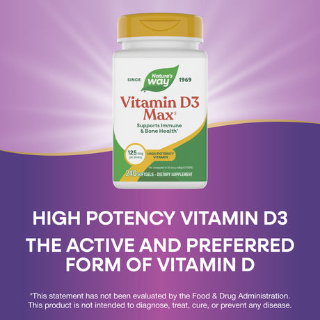 <{%MAIN3_15836%}>Nature's Way® | Vitamin D3 Max