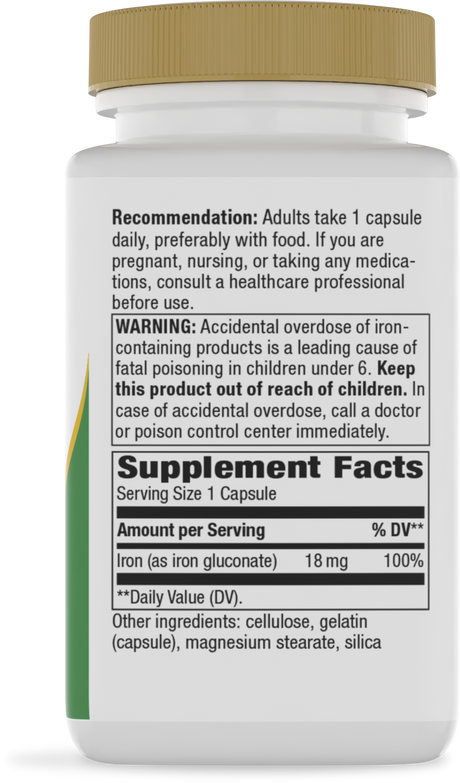 <{%360IMAGE1_41041%}>Nature's Way® | Iron - right side of pack