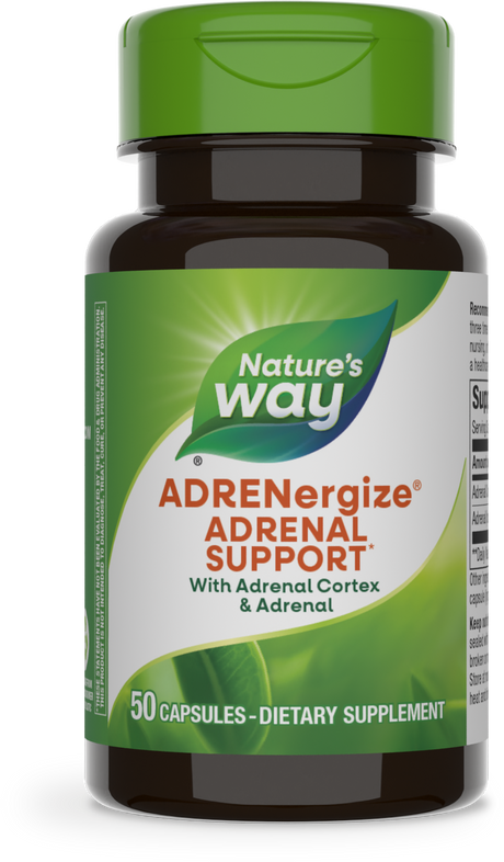 <{%PRIMARY_04085%}>Nature's Way® | ADRENergize Adrenal Support, 50 capsules