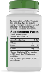 <{%360IMAGE1_11850%}>Nature's Way® | Chlorella - right side of pack