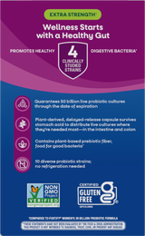 <{%360IMAGE2_11581%}>Nature's Way® | Fortify Women's Daily Pre+Probiotic - back of pack