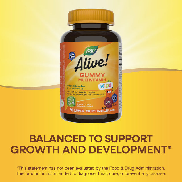 <{%MAIN3_15788%}>Nature's Way® | Alive! Kids Multivitamin Gummy