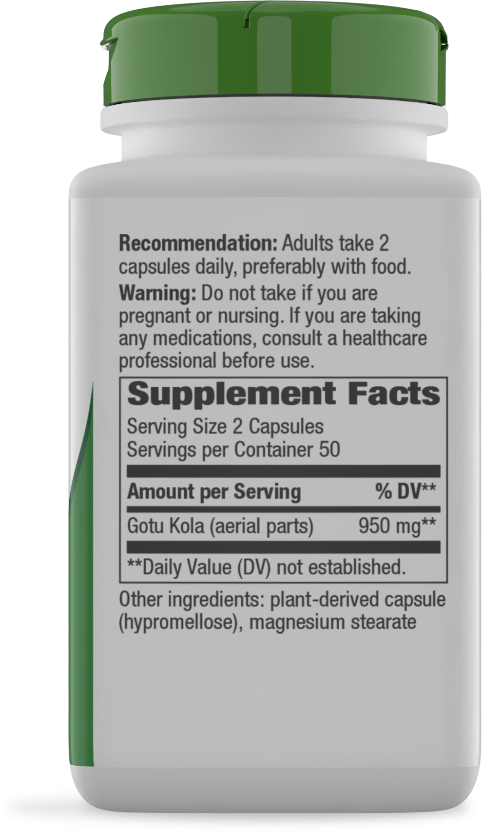 <{%360IMAGE5_14000%}>Nature's Way® | Gotu Kola Herb - right side of pack