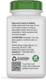 <{%360IMAGE7_16750%}>Nature's Way® | Saw Palmetto Berries - back of pack
