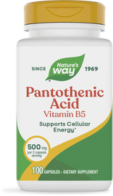 <{%PRIMARY_40491%}>Nature's Way® | Pantothenic Acid Vitamin B5, 100 capsules