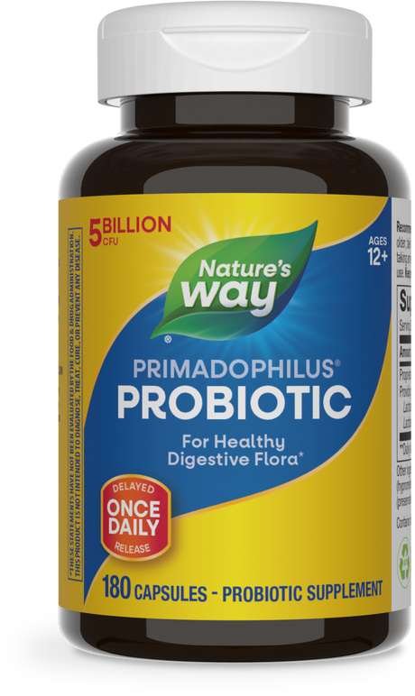 <{%PRIMARY_6850%}>Nature's Way® | Primadophilus Probiotic, 180 capsules